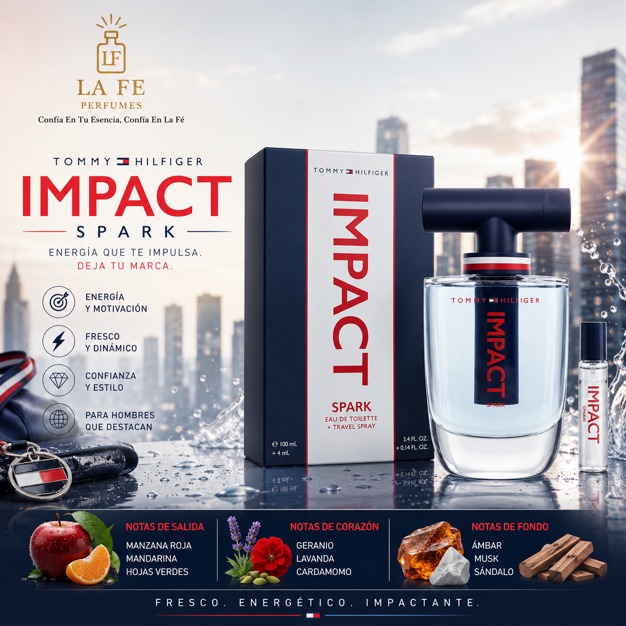 Tommy Hilfiger Impact Spark 100ml + 3.85ml Men EDT